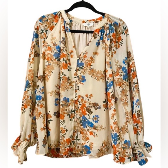 ENTRO Floral Blouse - Picture 1 of 1